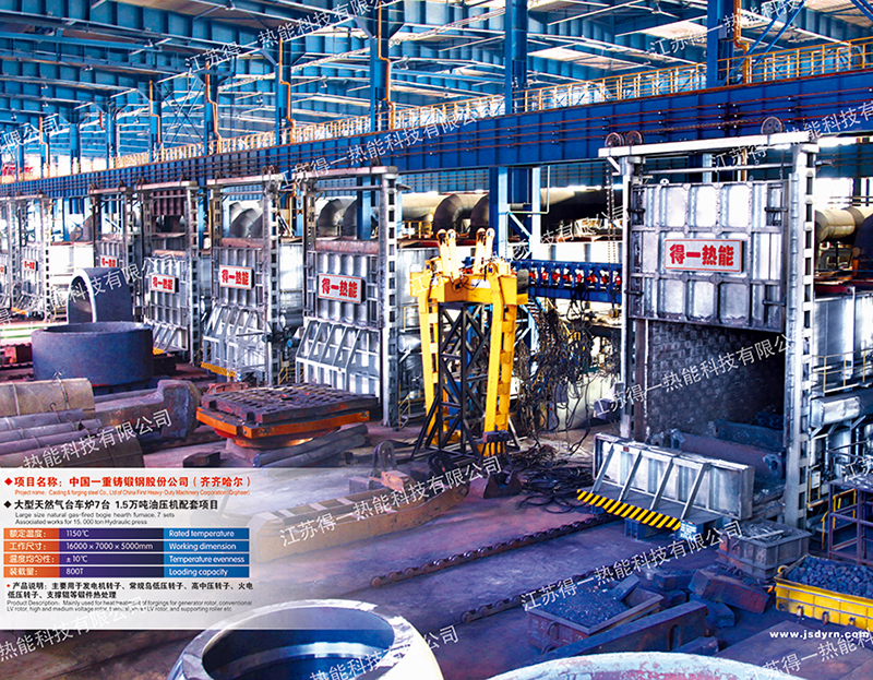 大型天然氣臺(tái)車(chē)爐
